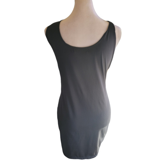 Heramay Korean Yellow Black Lace Applique Bodycon Mini Dress Small Clubwear Sexy - Picture 4 of 10